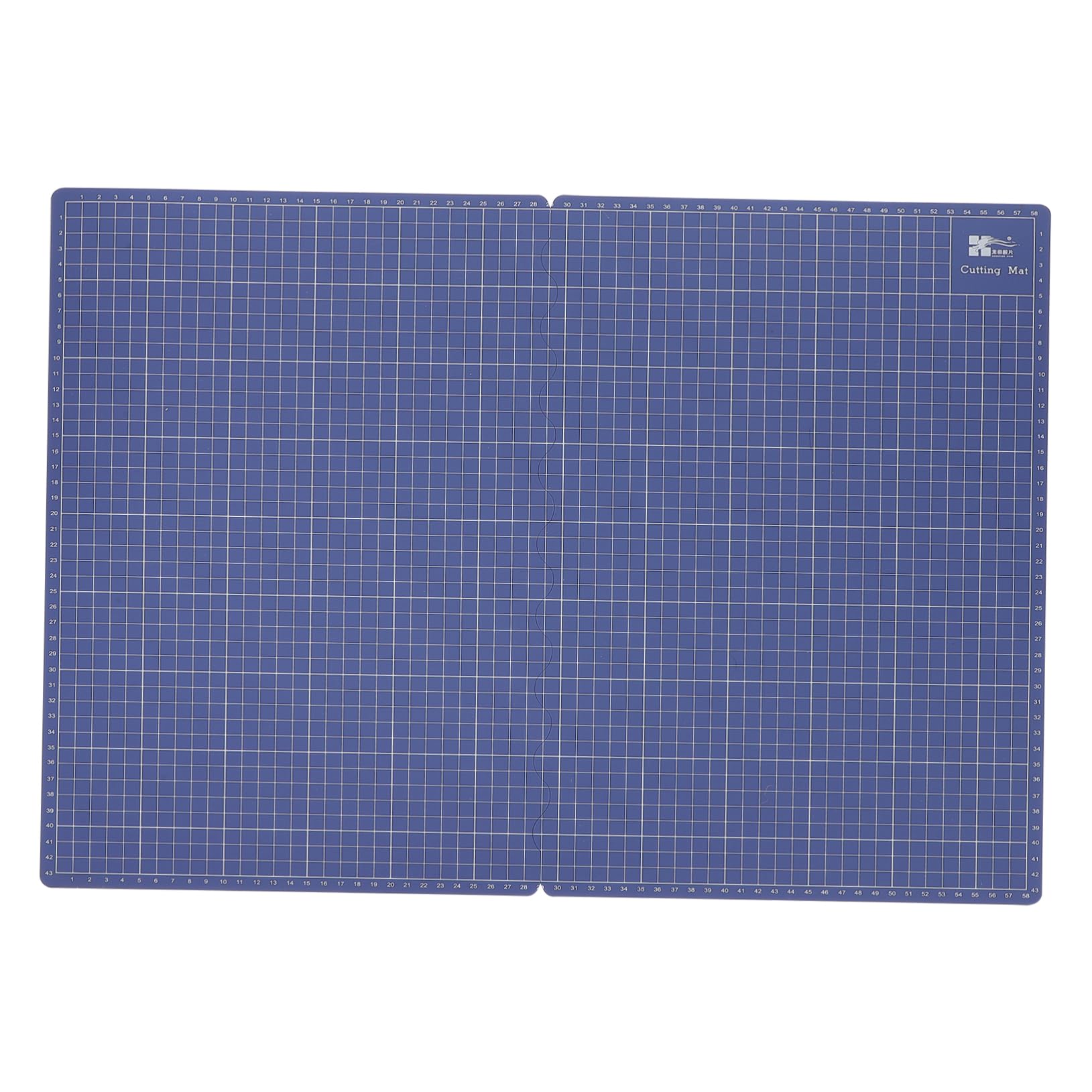 Tapete de Corte Plegable A2 a A3 para Manualidades, Azul Pvc