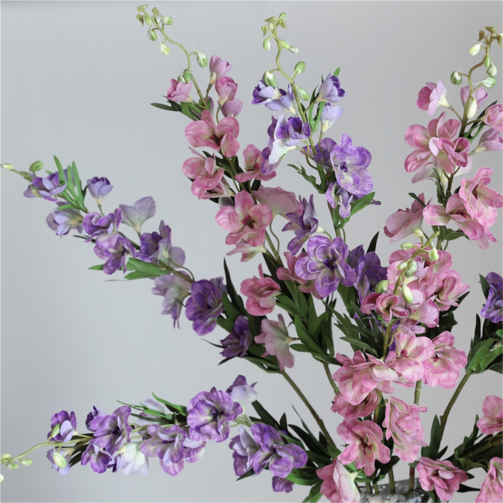 Künstliche Delphinium Künstliche Blumen Latex Delphinium
