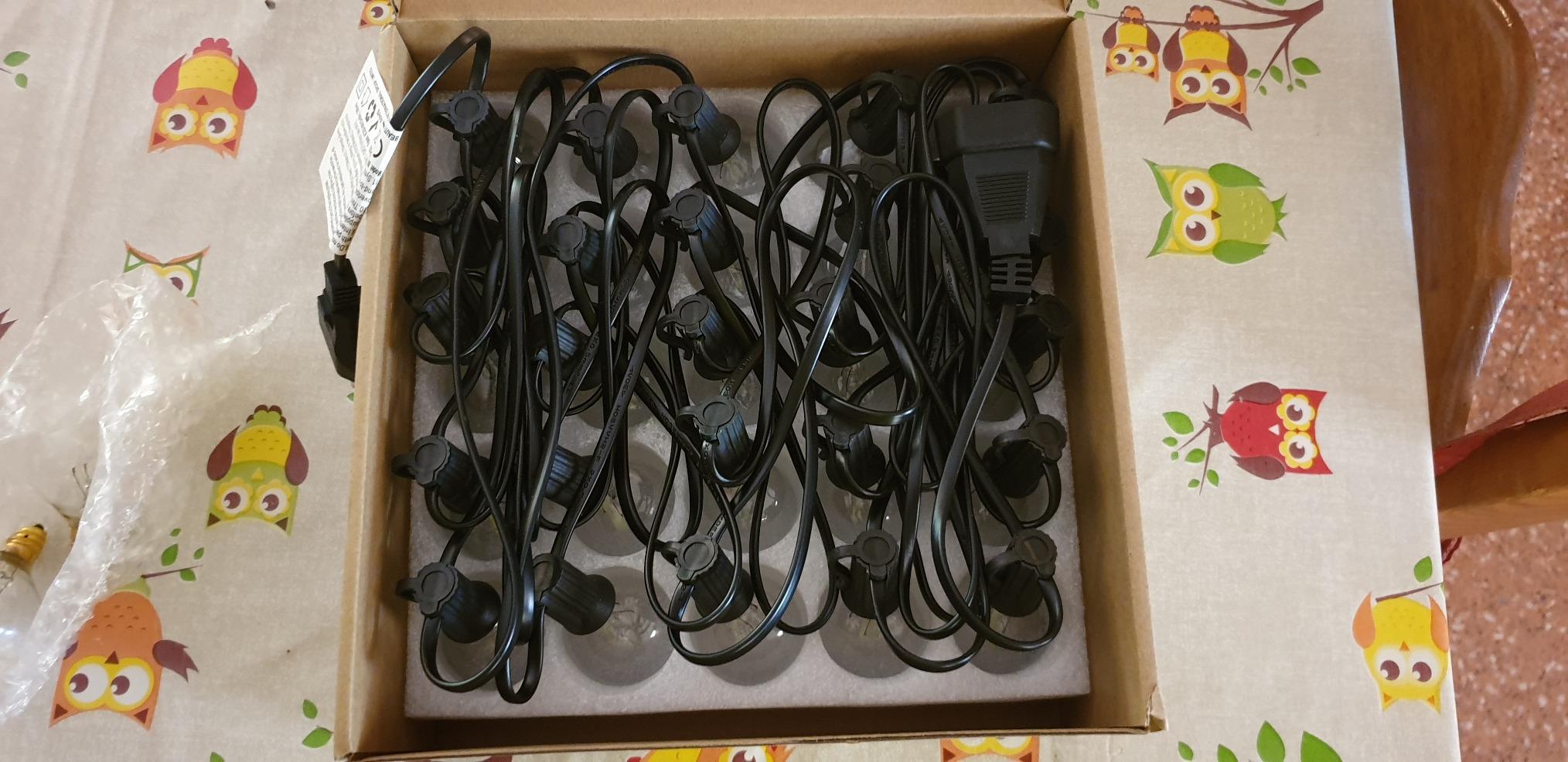 catena luminosa giardino