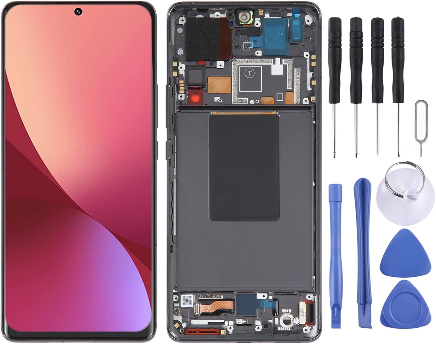 mobile phone lcd display touch screen amoled lcd screen for xiaomi 12 pro 12s pro digitizer full assembly with frame telephone accessorie