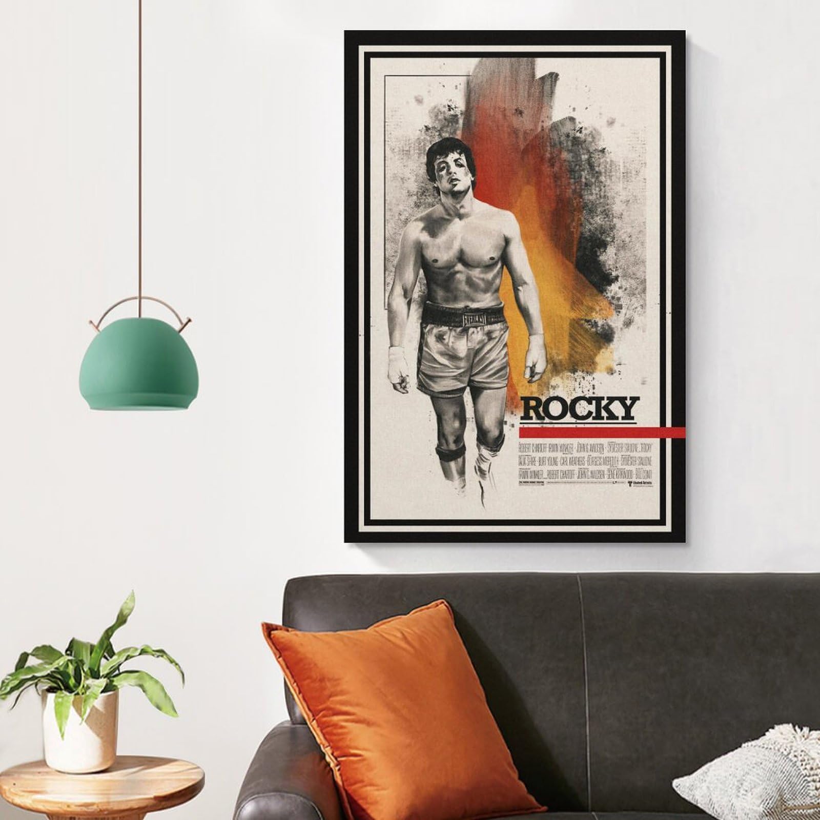【額縁付き】 映画 Rocky（ロッキー） A2 ポスター オシャレ部屋 Amazon.co.jp: ROCKYロッキー 映画ポスター アートパネル ポスター