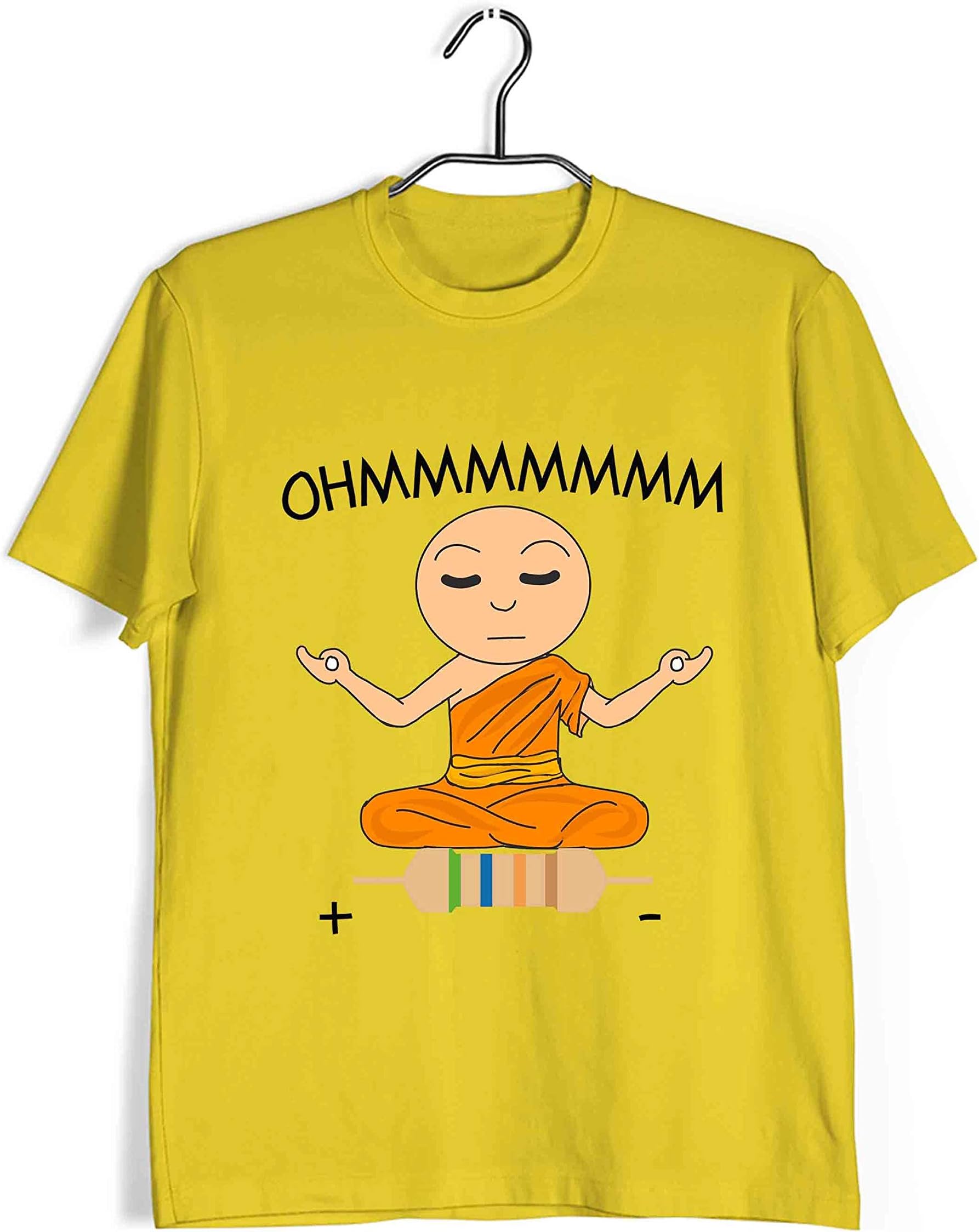 AaramkhorScience T-Shirt for Men | Electrical Engineering | OHM Sage | Nerd | Engineering | Regular Fit for Men Sizes S to 4XL|