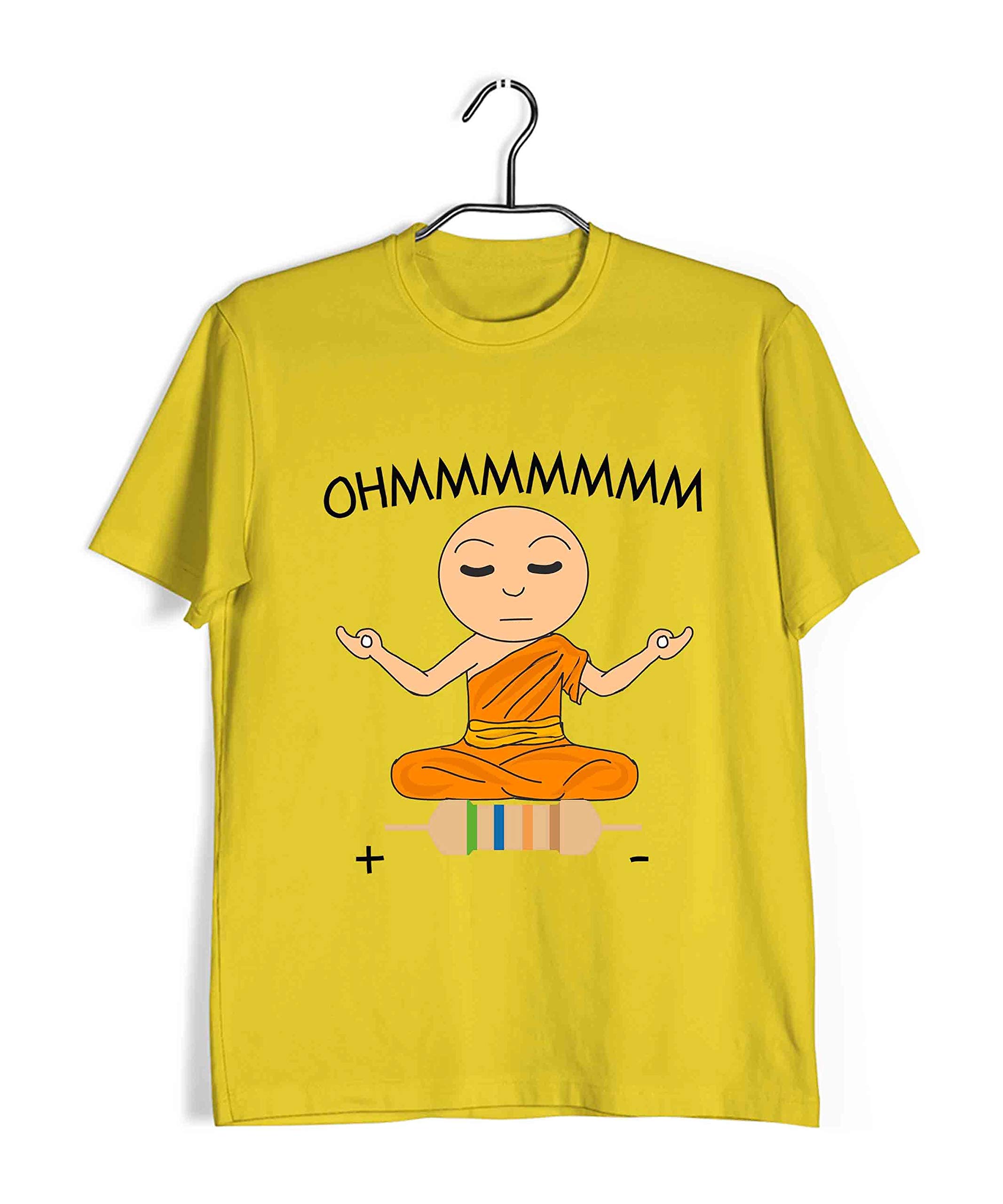 AaramkhorScience T-Shirt for Men | Electrical Engineering | OHM Sage | Nerd | Engineering | Regular Fit for Men Sizes S to 4XL|