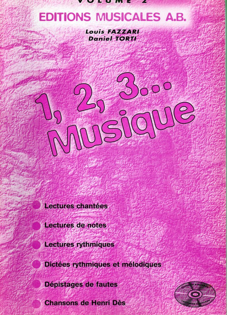 1,2,3 musique livre élève volume 2 para aprender solfeo en casa 2