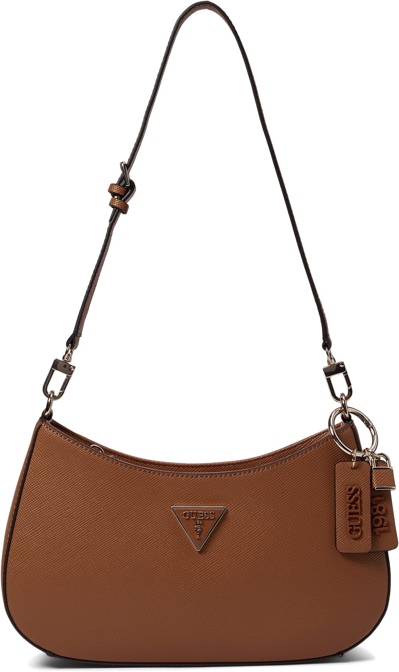 GUESS Womens Noelle Top Zip Shoulder Bag