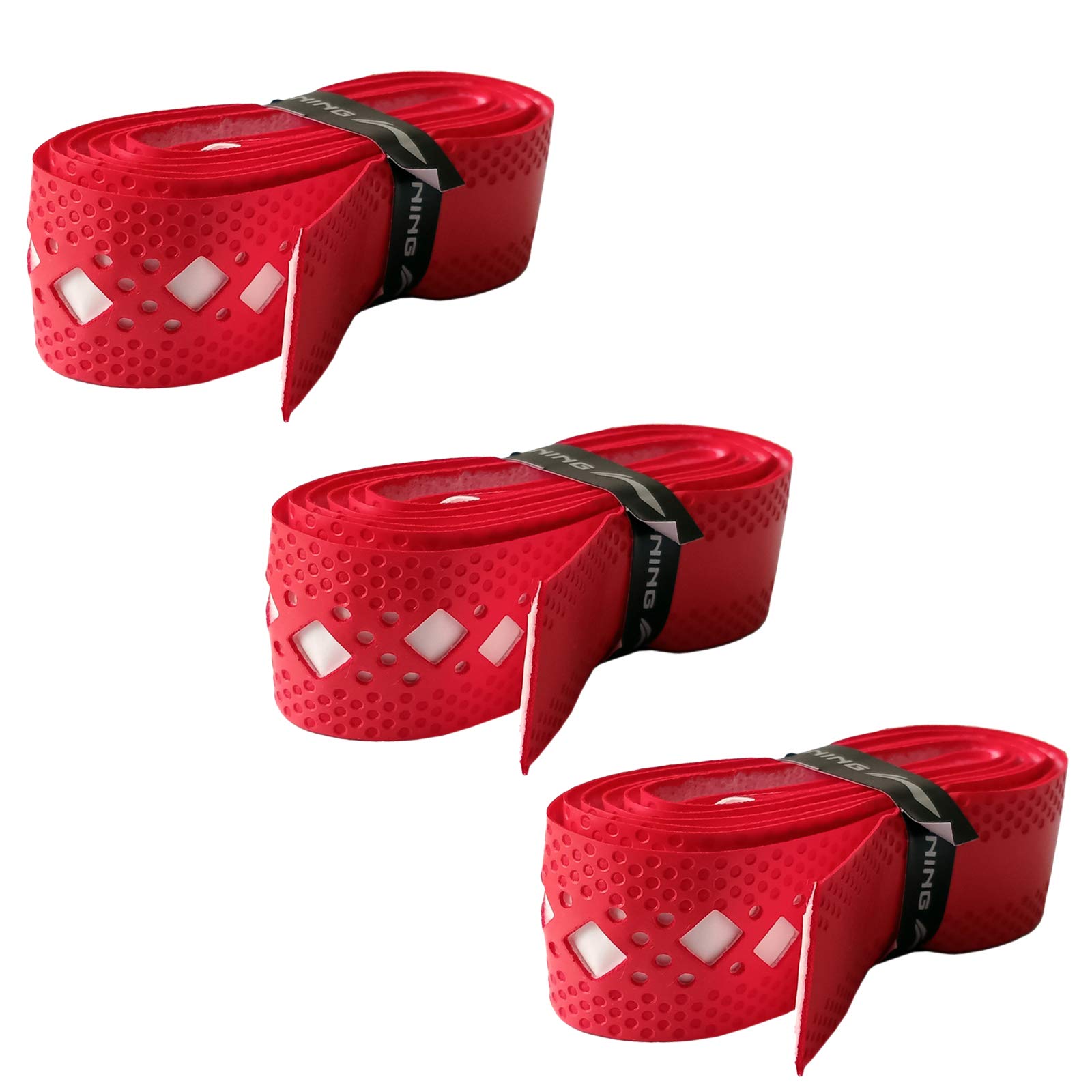 Li-Ning GP35 Badminton Replacement Dual Color Grip - Red (Pack of3) (B082RTQWLS) Amazon Price History, Amazon Price Tracker