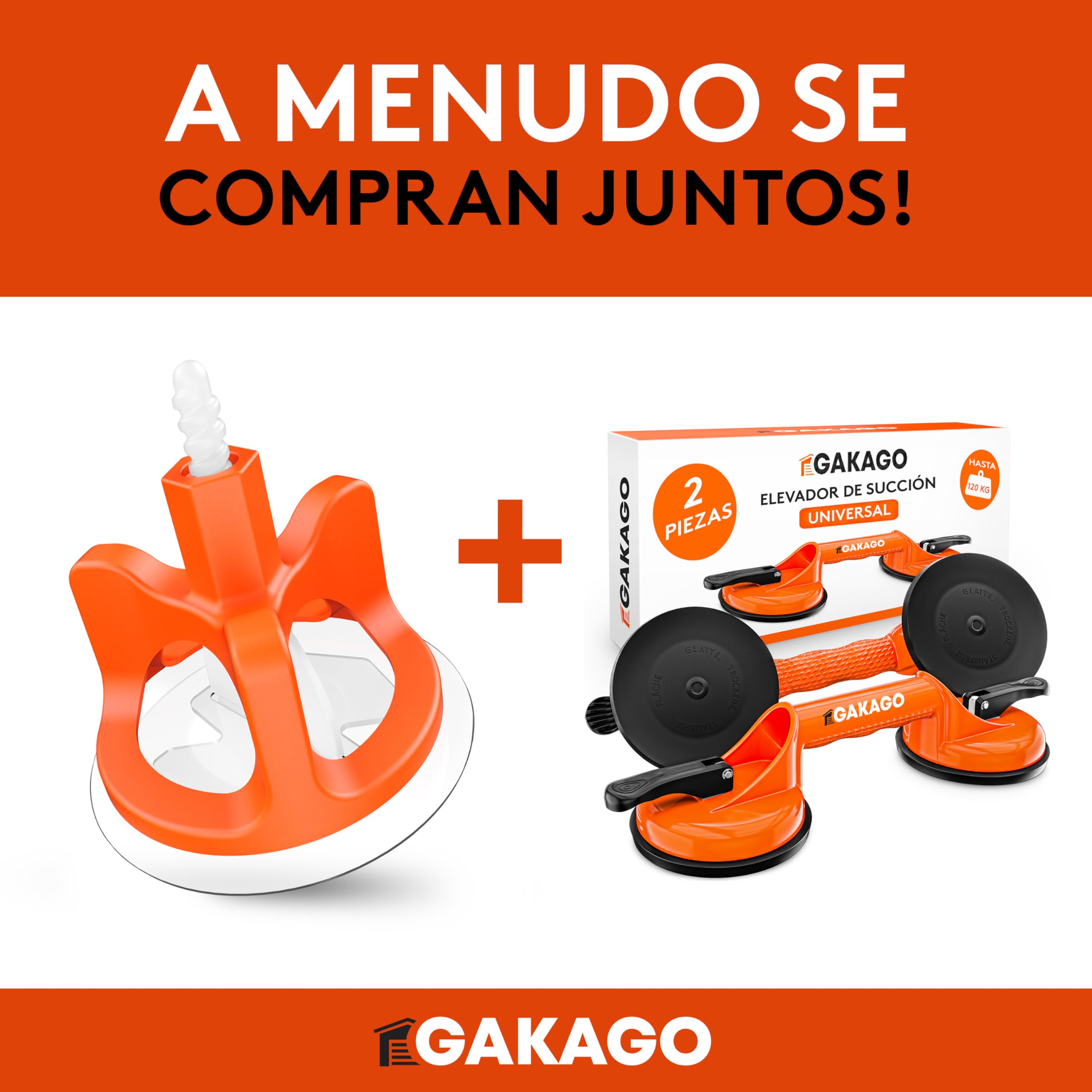 Gakago Sistema de nivelación de baldosas 200 tacos roscados de 2 mm - Ayuda a la colocación para un patrón de juntas perfecto - Gama superior para grosores de baldosa de 3-18 mm