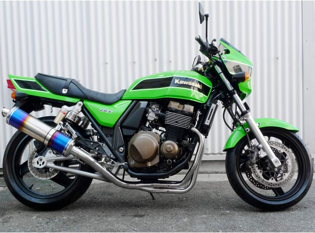 BigOne ZRX400 マフラー フルエキゾーストマフラー ZRXII ZRX2 ZR400E 