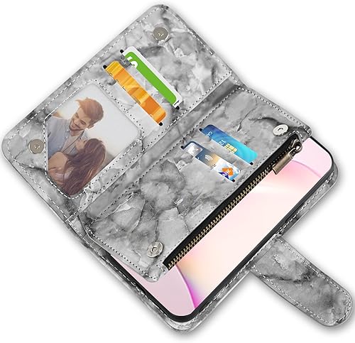 Miniatura 6 de Asuwish Funda de teléfono para Samsung Galaxy Note 10 Lite con protector de pantalla de vidrio templado y soporte de ranura para tarjeta de crédito