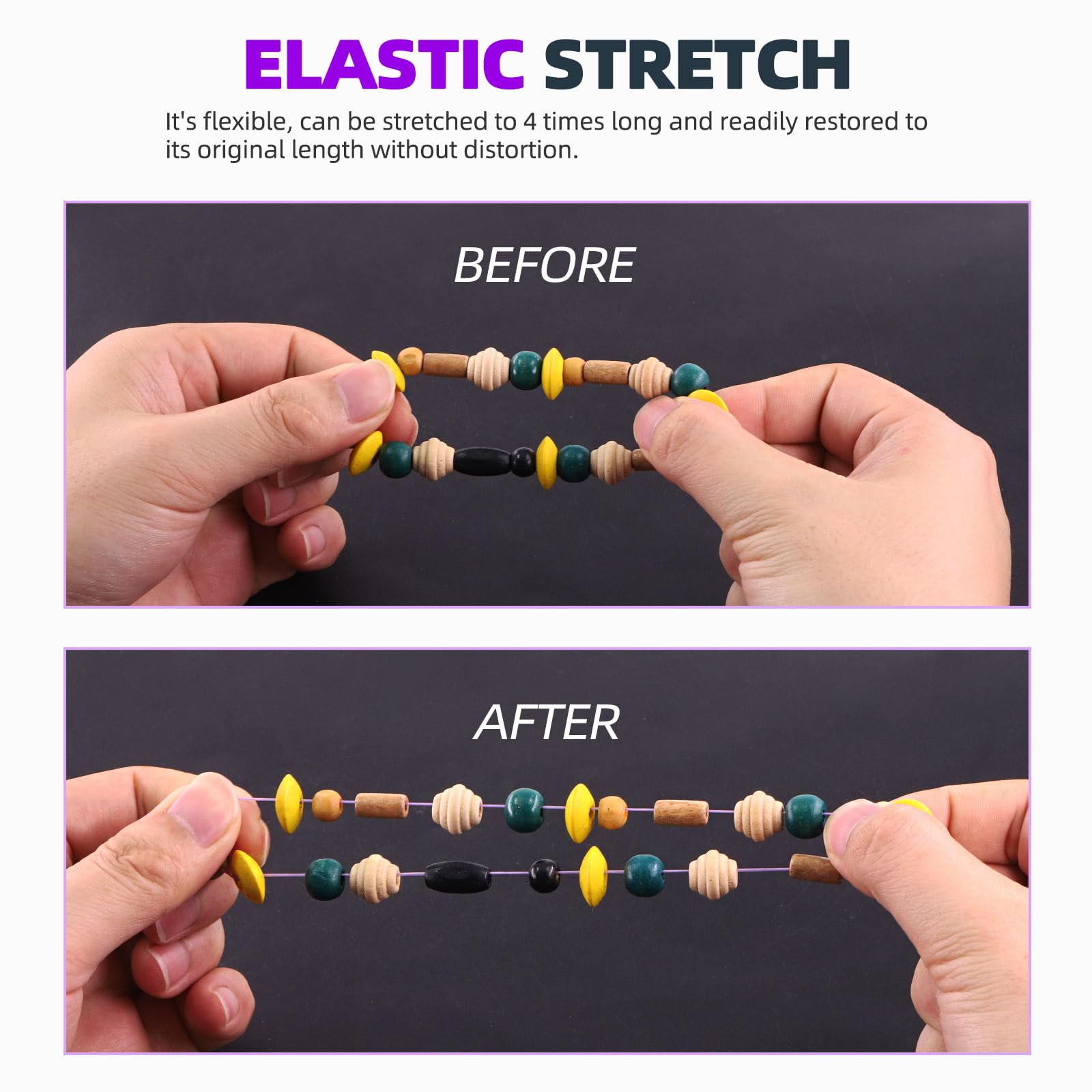 Swpeet 8 Rollen 100 M Platte Elastische String Koord Kit Met Schaar, Hoog Stretch Kralenkoord, Rekbare Armband String Voor Ketting Sieraden Maken Swpeet 8 Rollen 100 M Platte Elastische String Koord Kit Met Schaar, Hoog Stretch Kralenkoord, Rekbare Armband String Voor Ketting Sieraden Maken