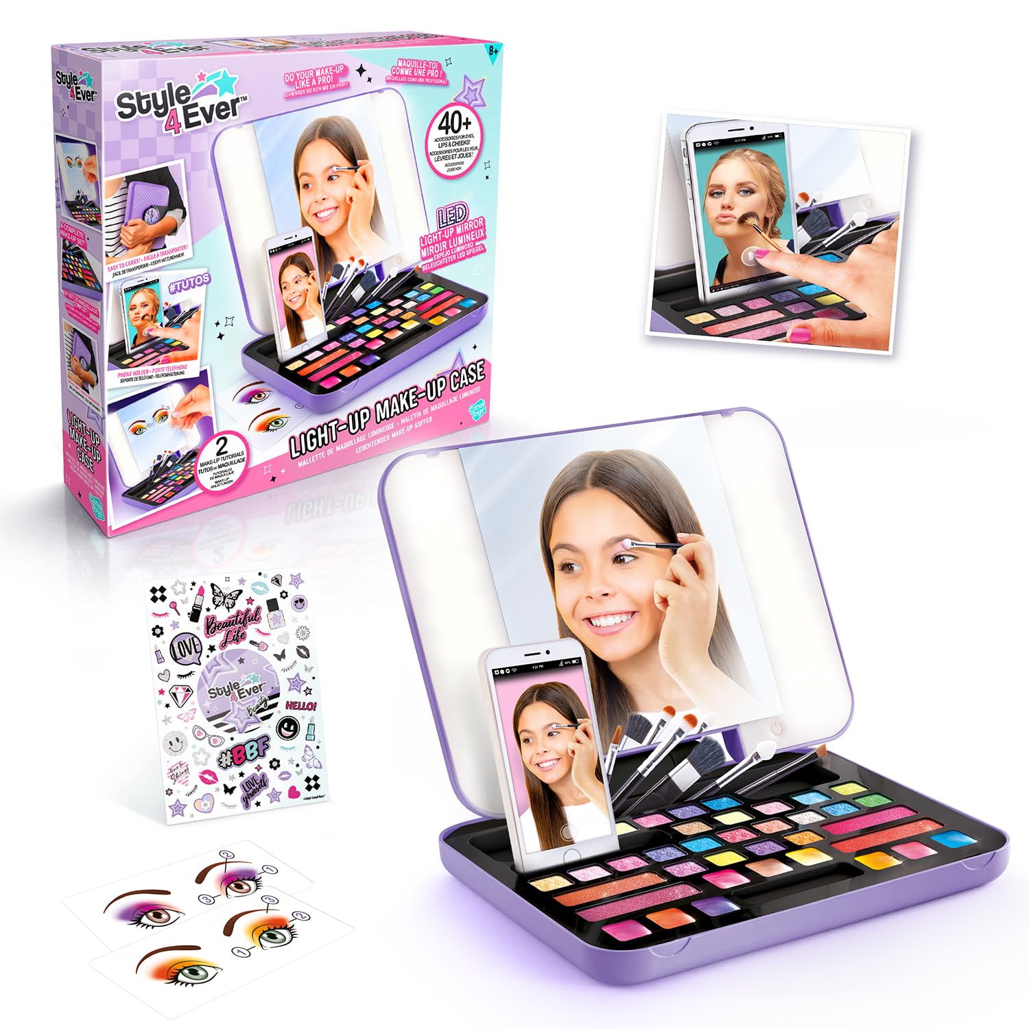Canal Toys - Style 4 Ever - Maletín Make Up Led - Juguete, Multicolor - OFG247