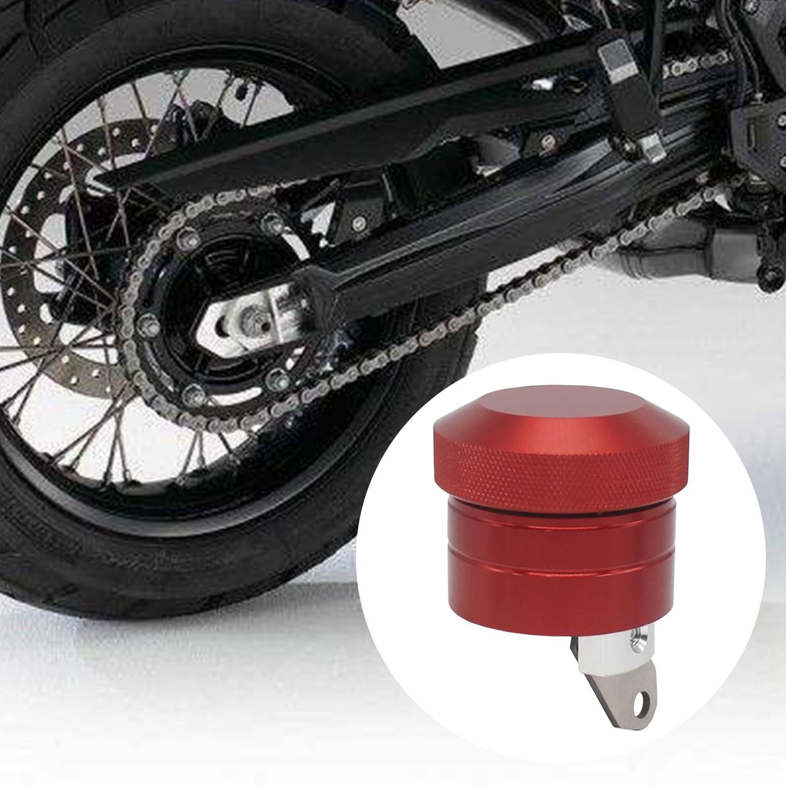 Kettenölbehälter: automatische Handsteuerung, Motorrad