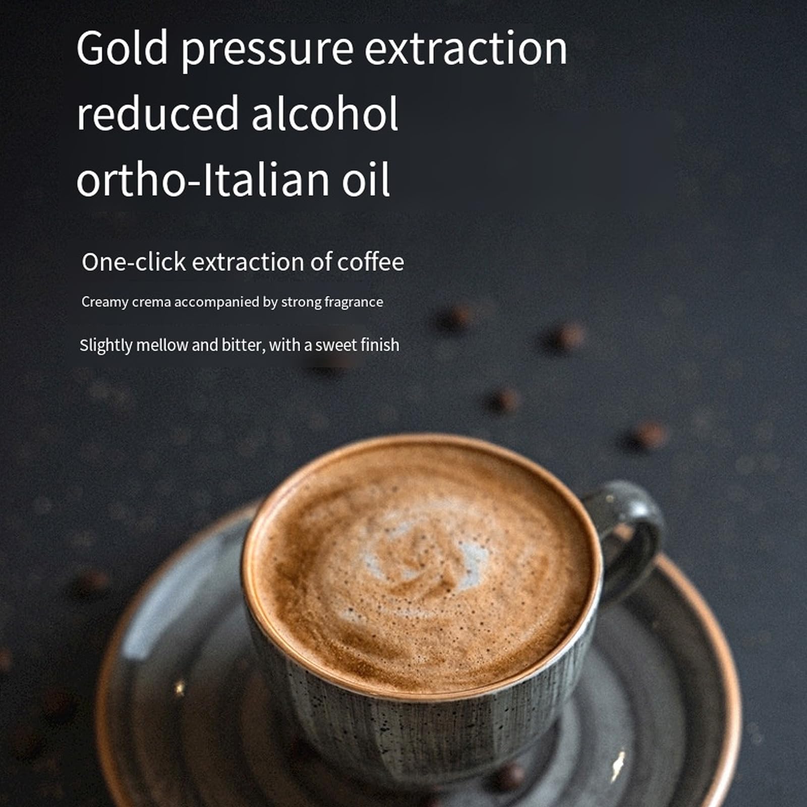 Macchina per caffè espresso portatile per macchina per caffè a cialde Ricarica USB Adatta per campeggio all'aperto Auto Casa Espresso elettrico ad alta pressione Portatile ricaricabile