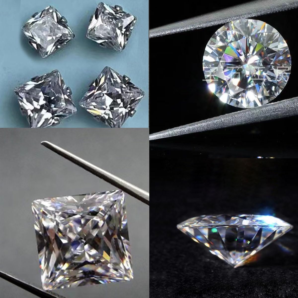 14k Gold Plated 316L Surgical Steel 22g/20g/18g Nose Rings Studs L-Shape Bone Screw Nostril Piercing 1.5mm 2mm 2.5mm 3mm 3.5mm 4.5mm CZ Nose Studs for Women - Image 2