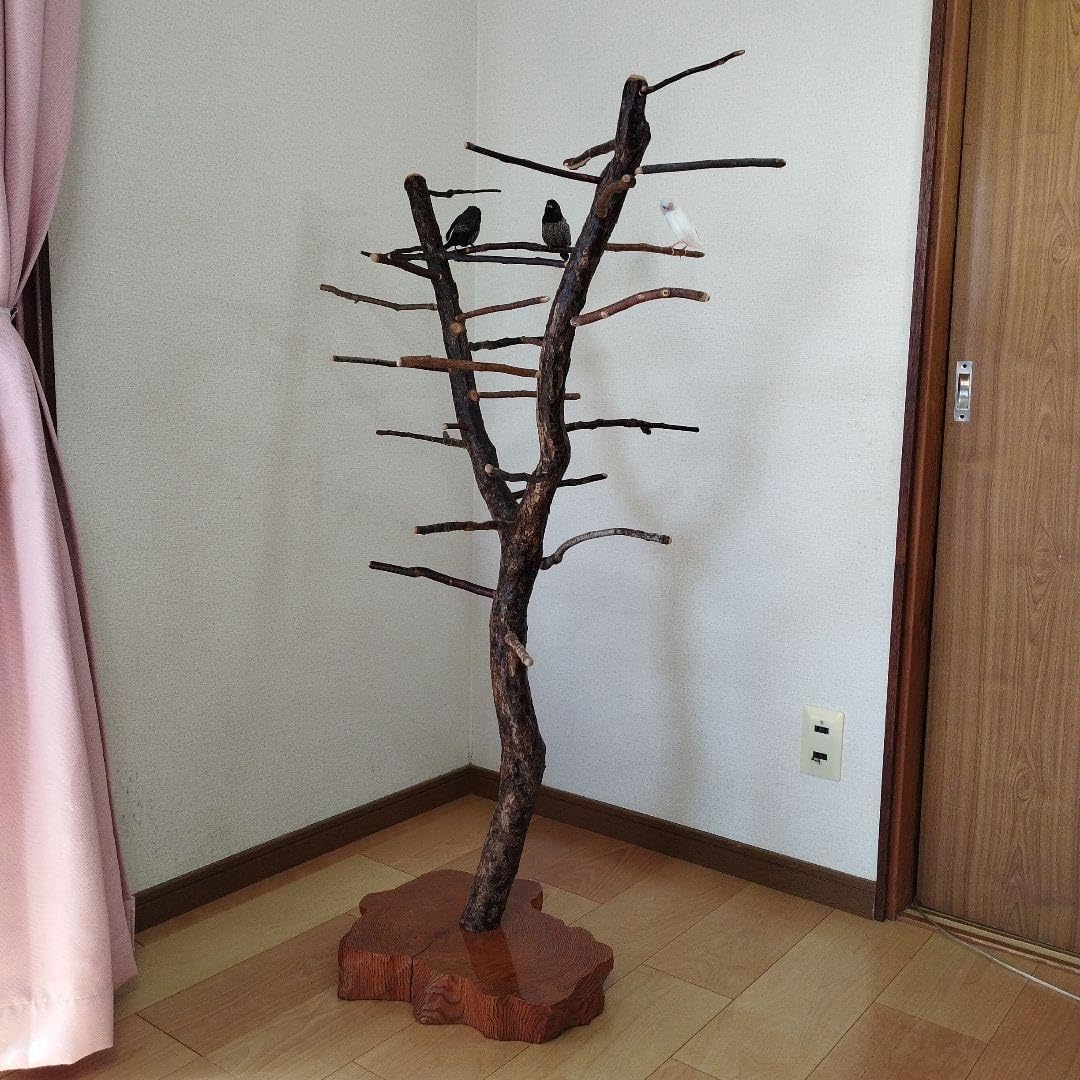 【フィンチ用】梅と桜のフィンチTree バードスタンド フィンチ用 梅と桜のフィンチTree バードスタンド