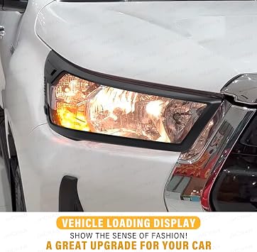 Headlight Light Guard for Toyota Hilux 2021-2026 MK9 Accessories