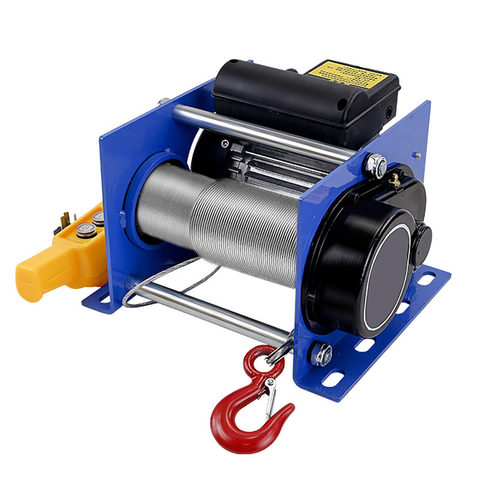 XNZJHPP Heavy-Duty Electric Hoist Winch Motor, 400-1000kg Capacity, Ideals for Construction and Warehouse Lifting, Durables and Efficient Performance (600kg)