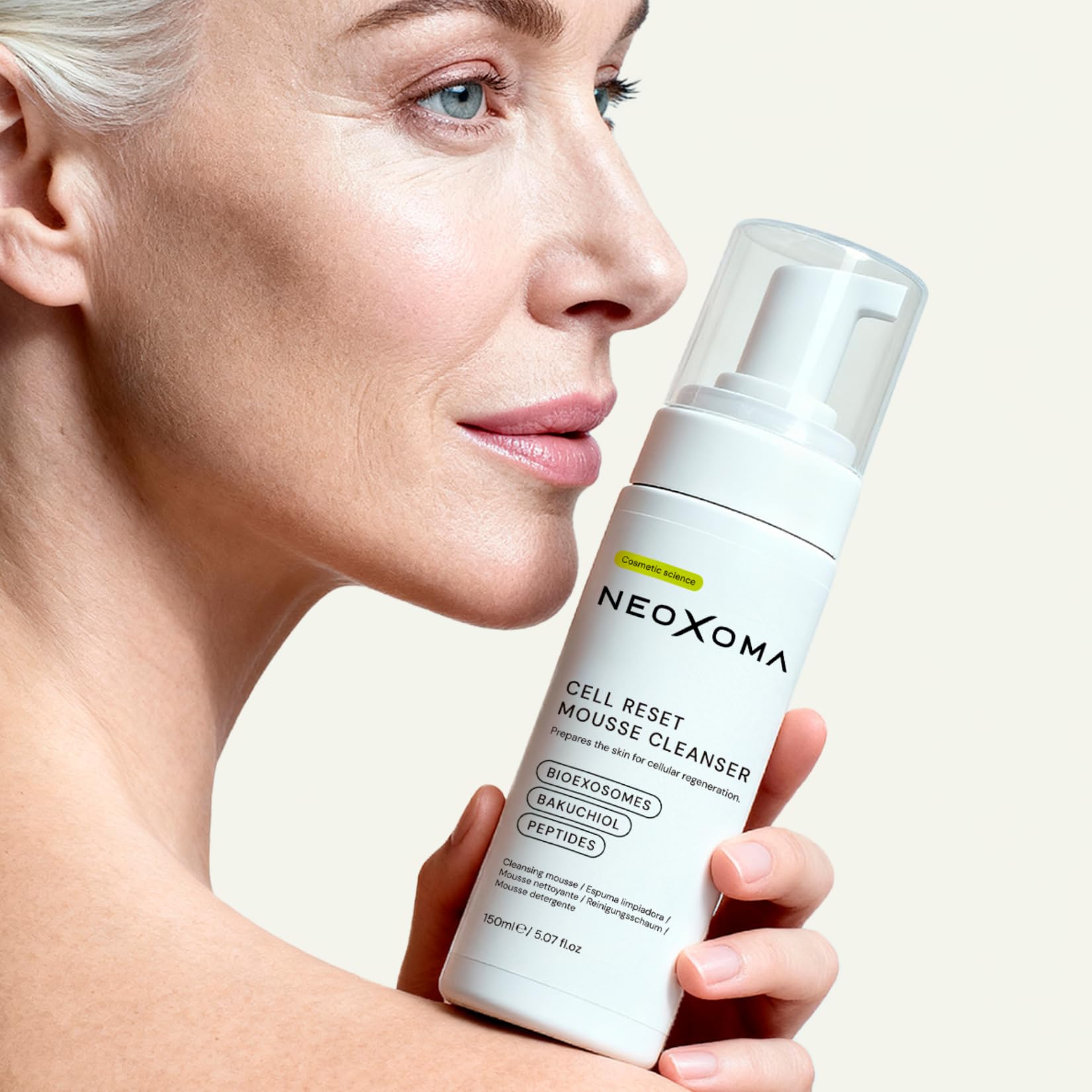 Pack Completo Cuidado Facial con Exosomas | Serum + Limpiador + Crema + Contorno de Ojos | Rutina Facial con Bioexosomas y Bakuchiol | Piel Más Luminosa, Firme y Uniforme