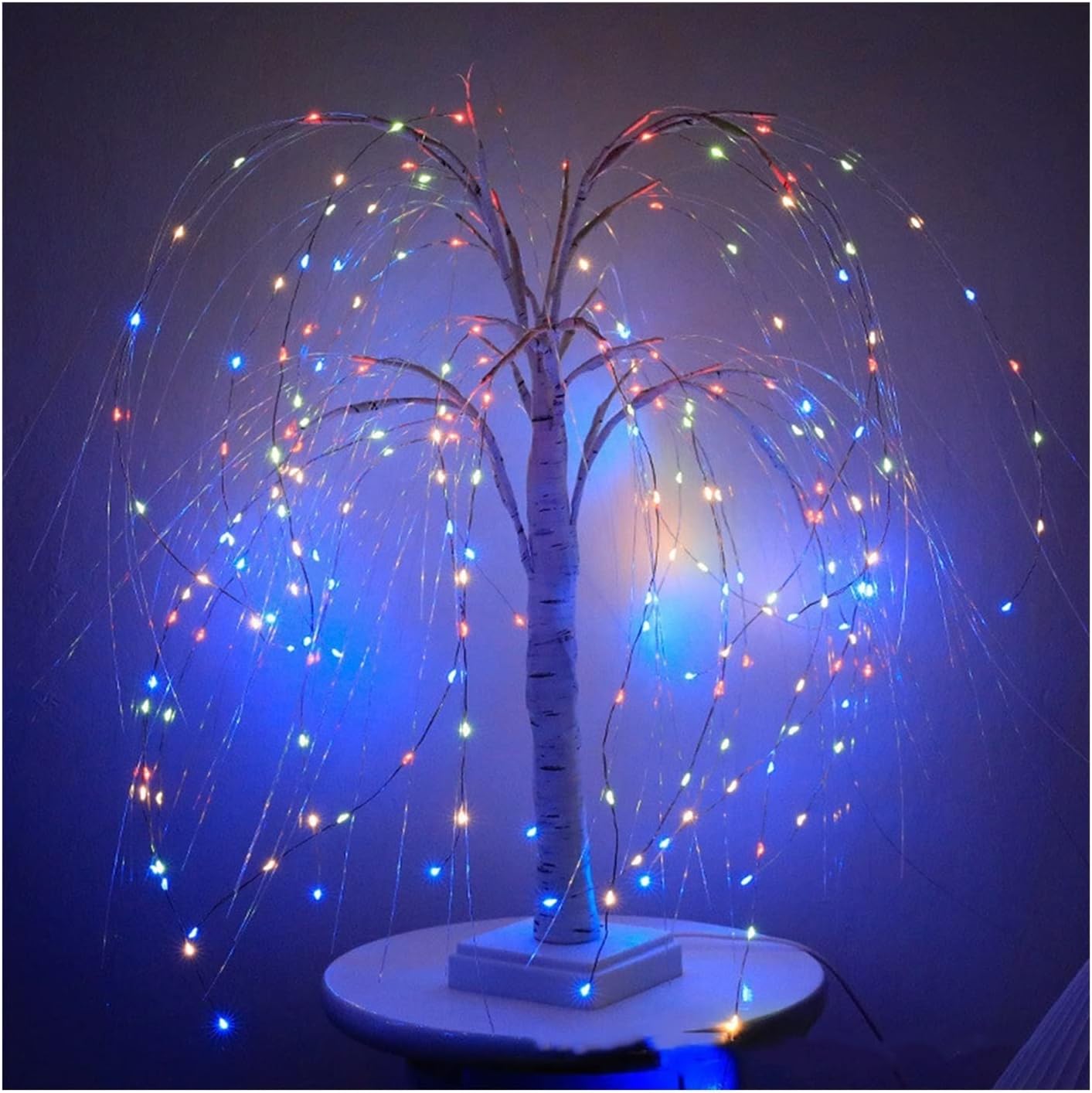 LYCICILI twinkling tree lamp LED Willow Christmas Tree Night Light