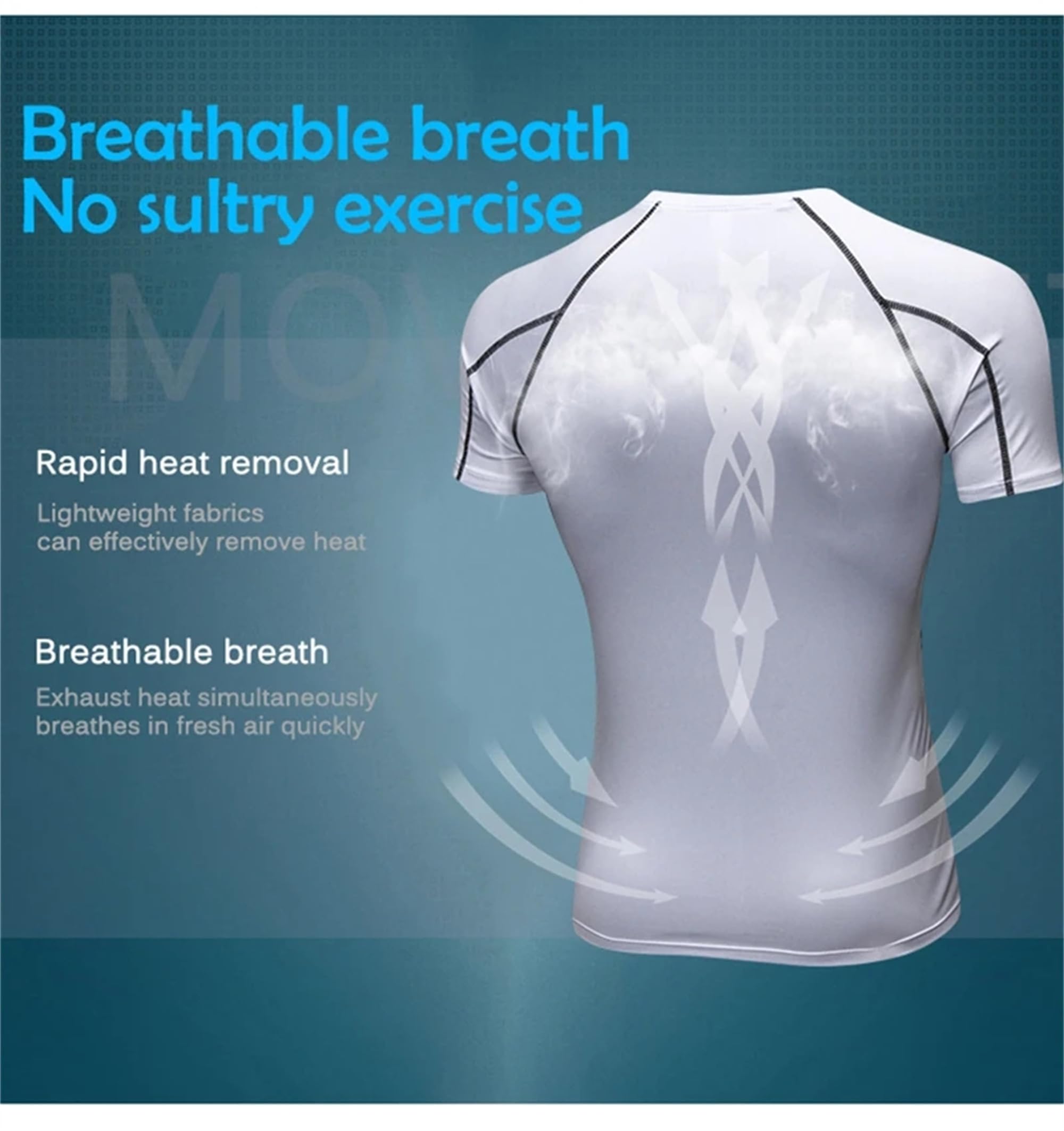 SANANG Ensemble de Compression Homme 2 Pièces - T-Shirt Respirant et Legging Sportif à Séchage Rapide pour Fitness, Course à Pied, Gym