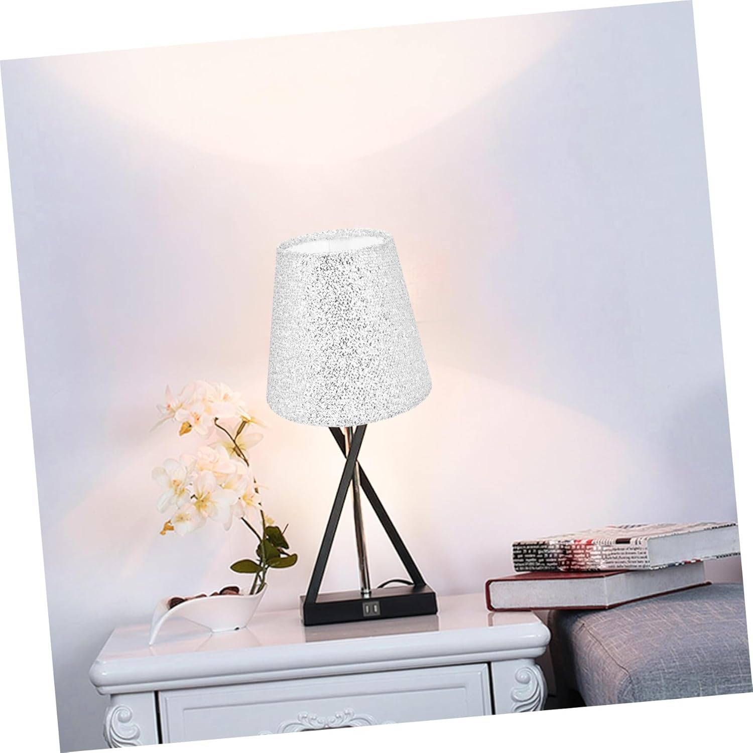 Cloth Art Lampshade Stylish Lampshade for Desk Floor Wall Lamps
