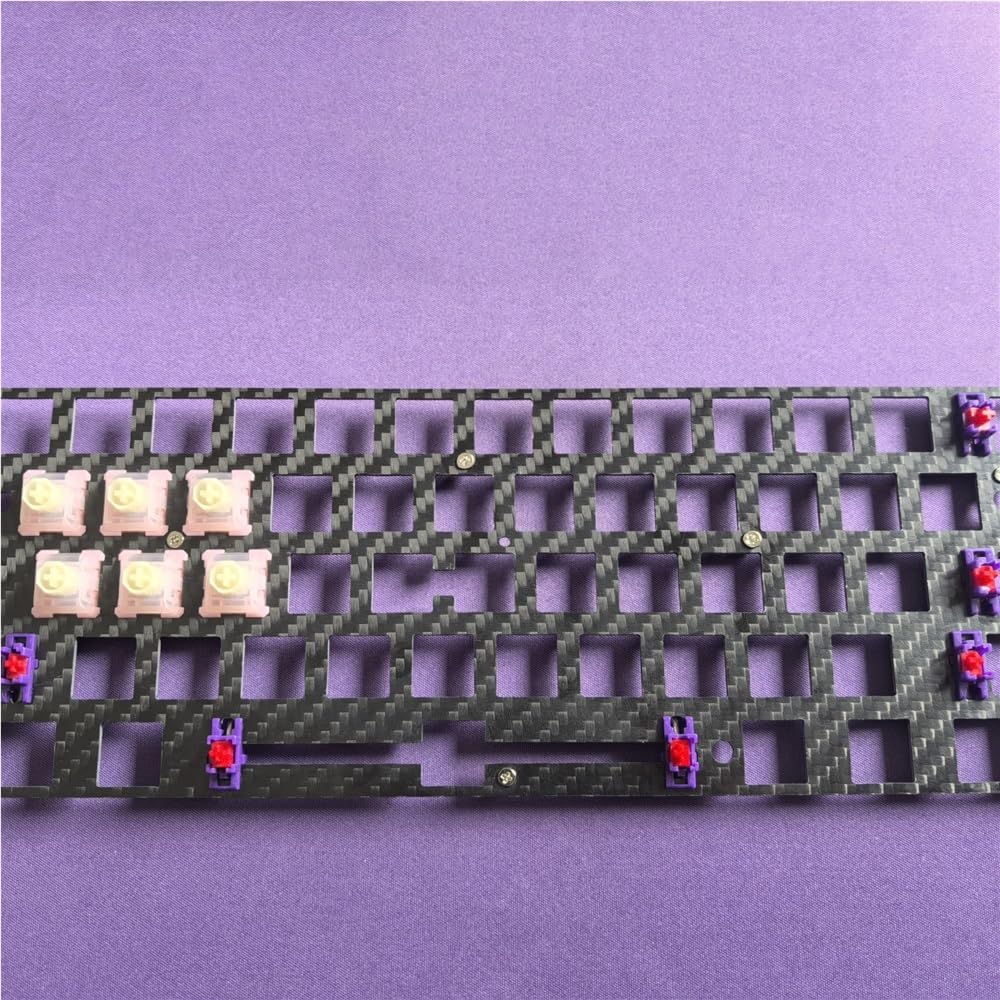 Amazon.com: Metrickeys FR4 / Carbon Fiber Switch Plate for Wooting