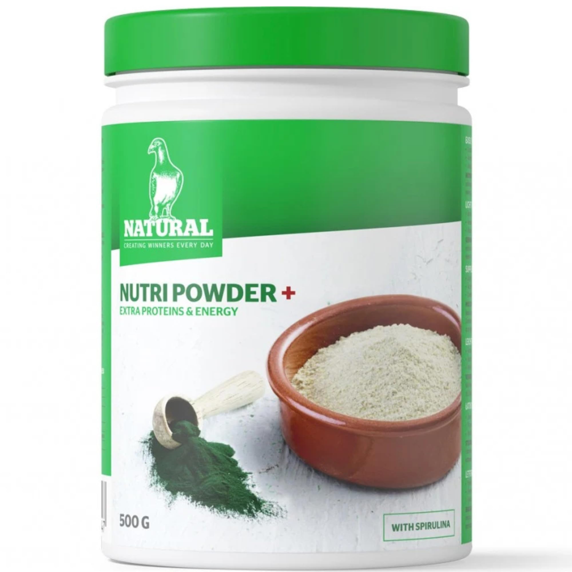 Natural Nutri Powder+ 500g Natural Granen for Pigeons