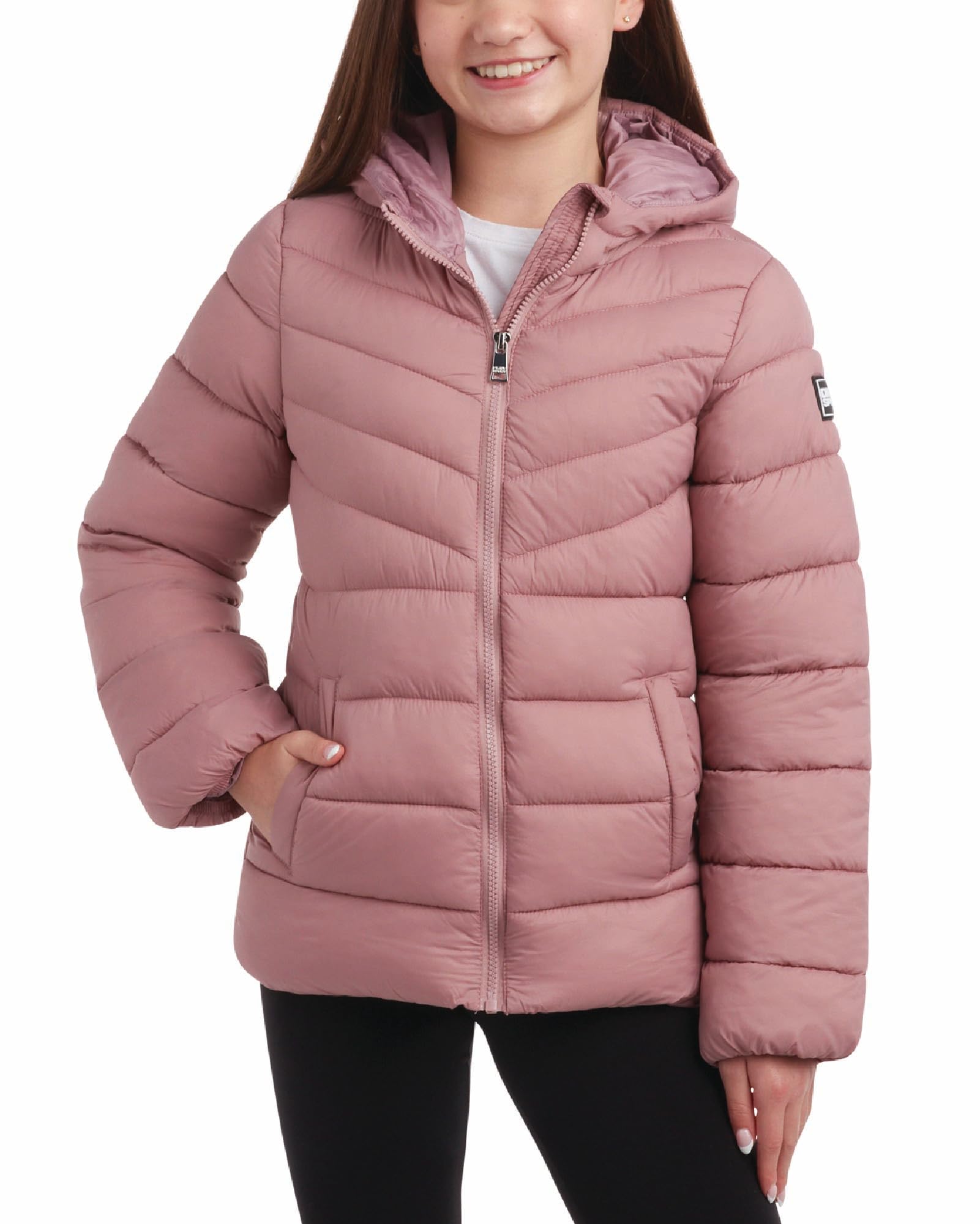 Winter Coat Dkny Jacket Ladies Dkny Girl Coat DKNY White Puffer