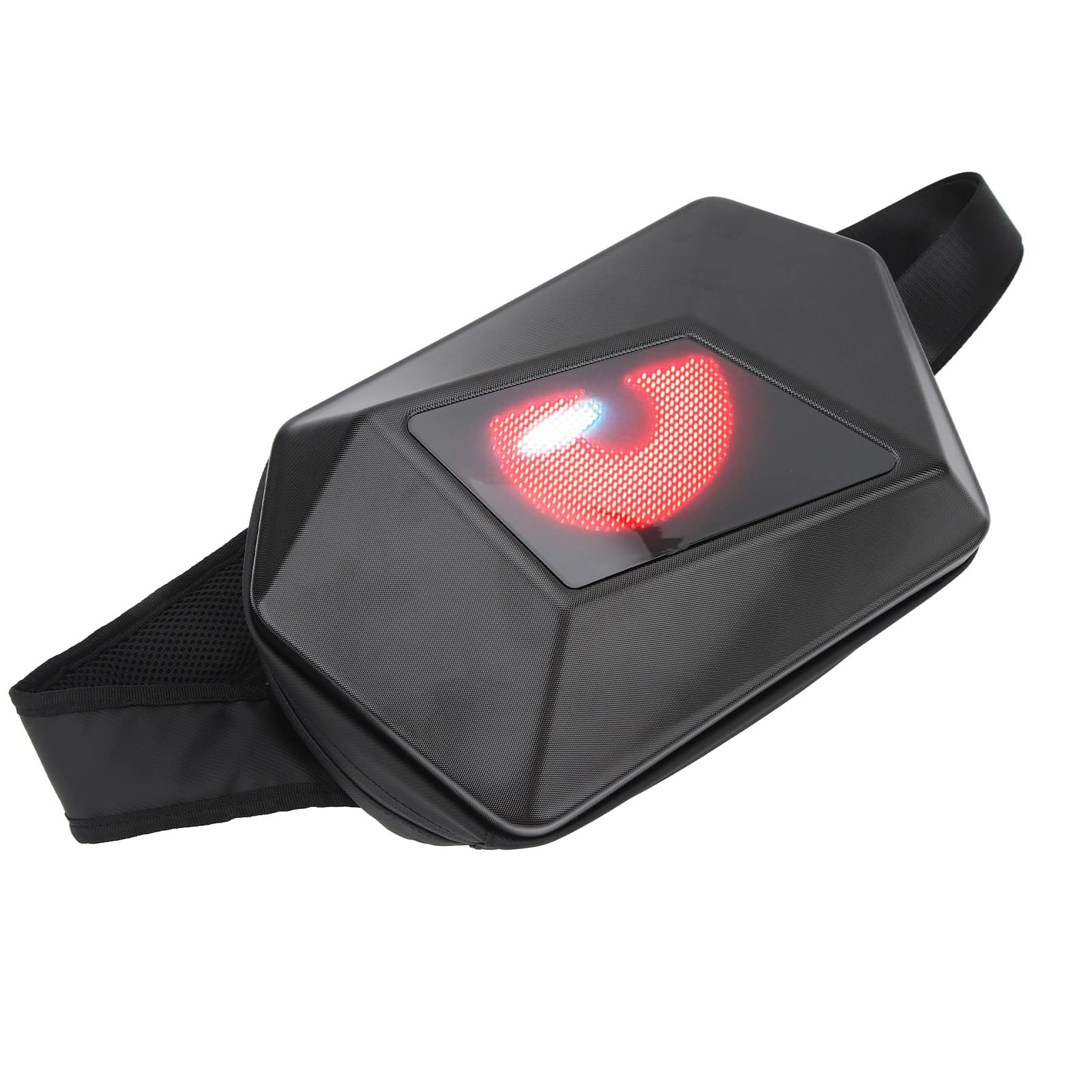 Gugxiom Zaino con Display a LED, Zaino Knight Impermeabile a LED, Borsa Viaggio Universale USB 5V, con Controllo APP, Tracolla Regolabile, per di Moda Viaggio in Bicicletta