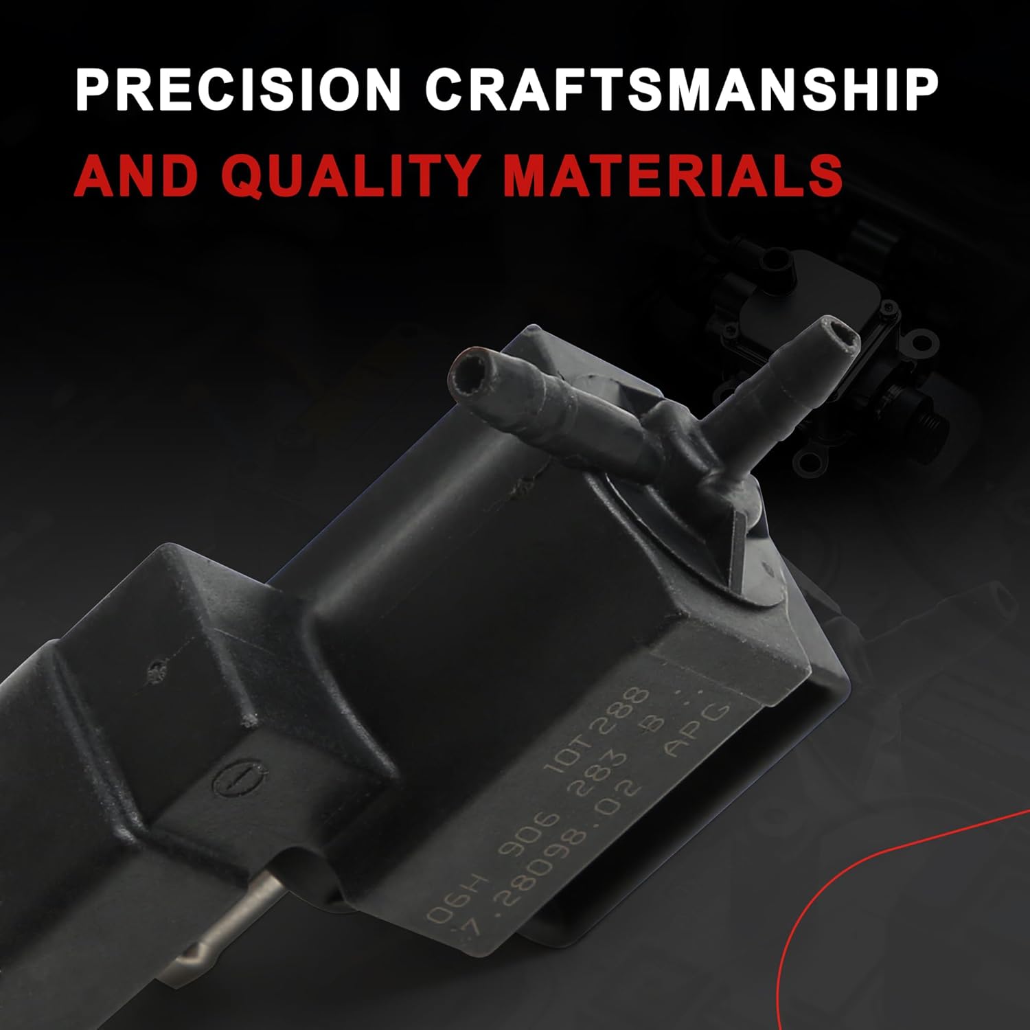 037906283C 06H906283B Vapor Canister Purge Valve Vacuum Solenoid Compatible with VW CC Eos Golf Passat Tiguan Touareg Audi A3 A4 A5 A6 A7 A8 Q3 Q5 Q7 Q8 TT RS7 95560512330