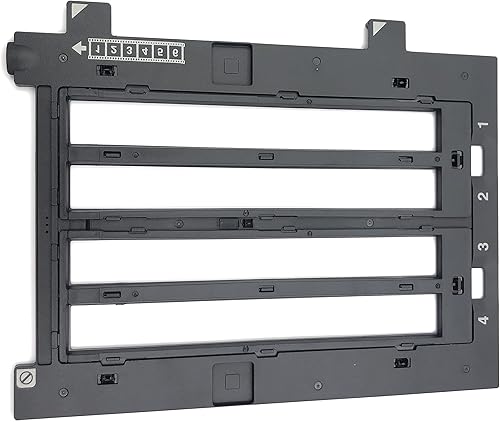 Miniatura 3 de Soporte de tira de película de formato medio para escáner 120220 y 135, soporte de fotos positivas negativas compatible con Epson Perfection V700