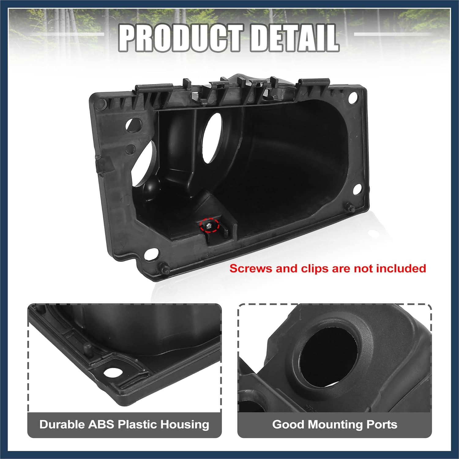 68169762AC Car Fuel Filler Door Housing Pocket for Ram Promaster 1500 2500 3500 2014 2015 2016 2017 2018 2019 Stylish Design