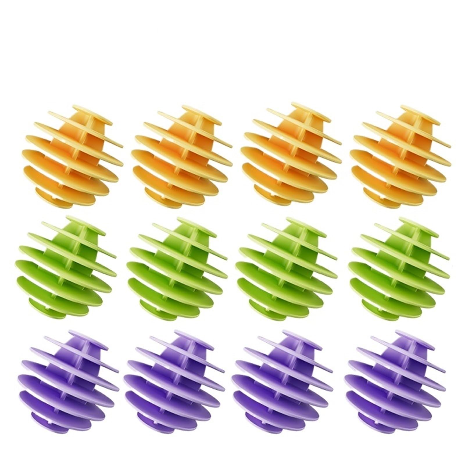 Shungong 6/12pcs Reusable Laundry Balls - Effective Pet Hair Catcher & Dirt Remover For Washing Machines