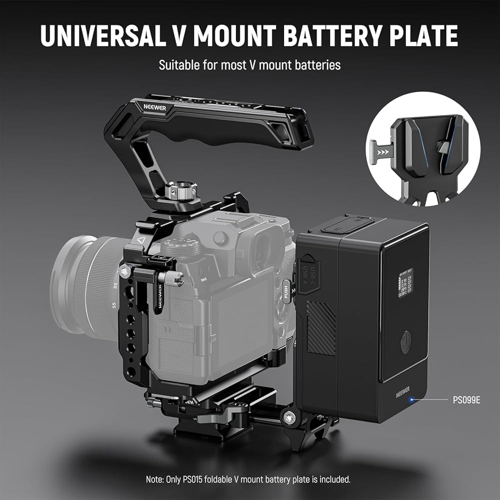 Amazon.co.jp: NEEWER V-Mount Battery Plate for RS4 RS3