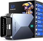 MUCAR AI-Assisted OBD2 Scanner Bluetooth Lifetime Update Sup ELM327, BT200 MAX OBD2 Diagnostic Tool All System Diagnostic Tool with 15 Resets for iOS & Android, CANFD Protocol, Autoauth for FCA SGW
