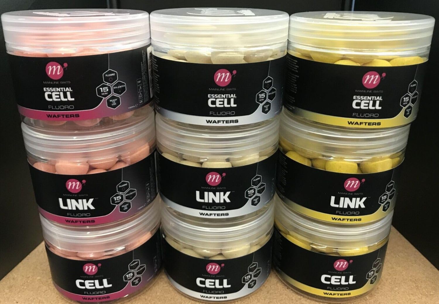 Mainline Cell Fluoro Wafters White 15mm