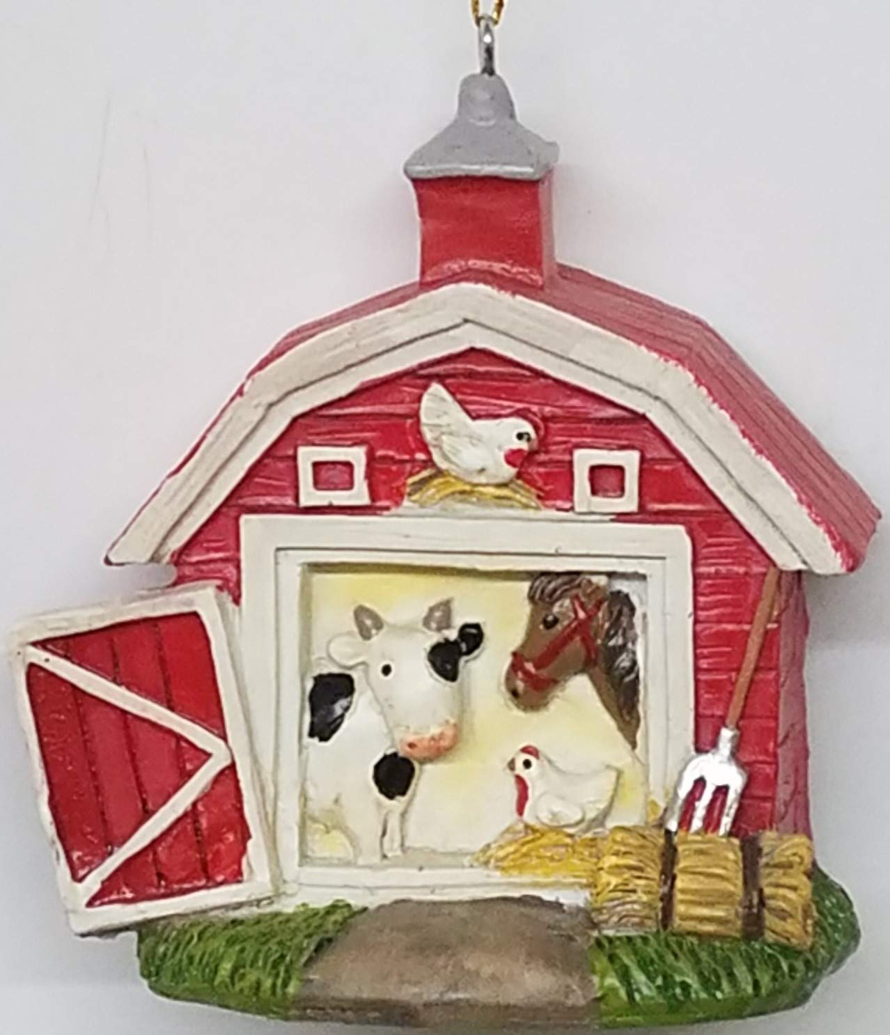 Beauty and skin care eye black with Farm Animals Christmas Q