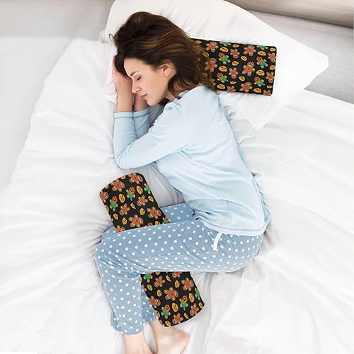 Miniatura 6 de FRODOTGV Halloween Scarecrow Decorative Bolster Pillow Firm Neck Roll Pillow Decorative Round Pillow Covers Round Cushion Support Pillow