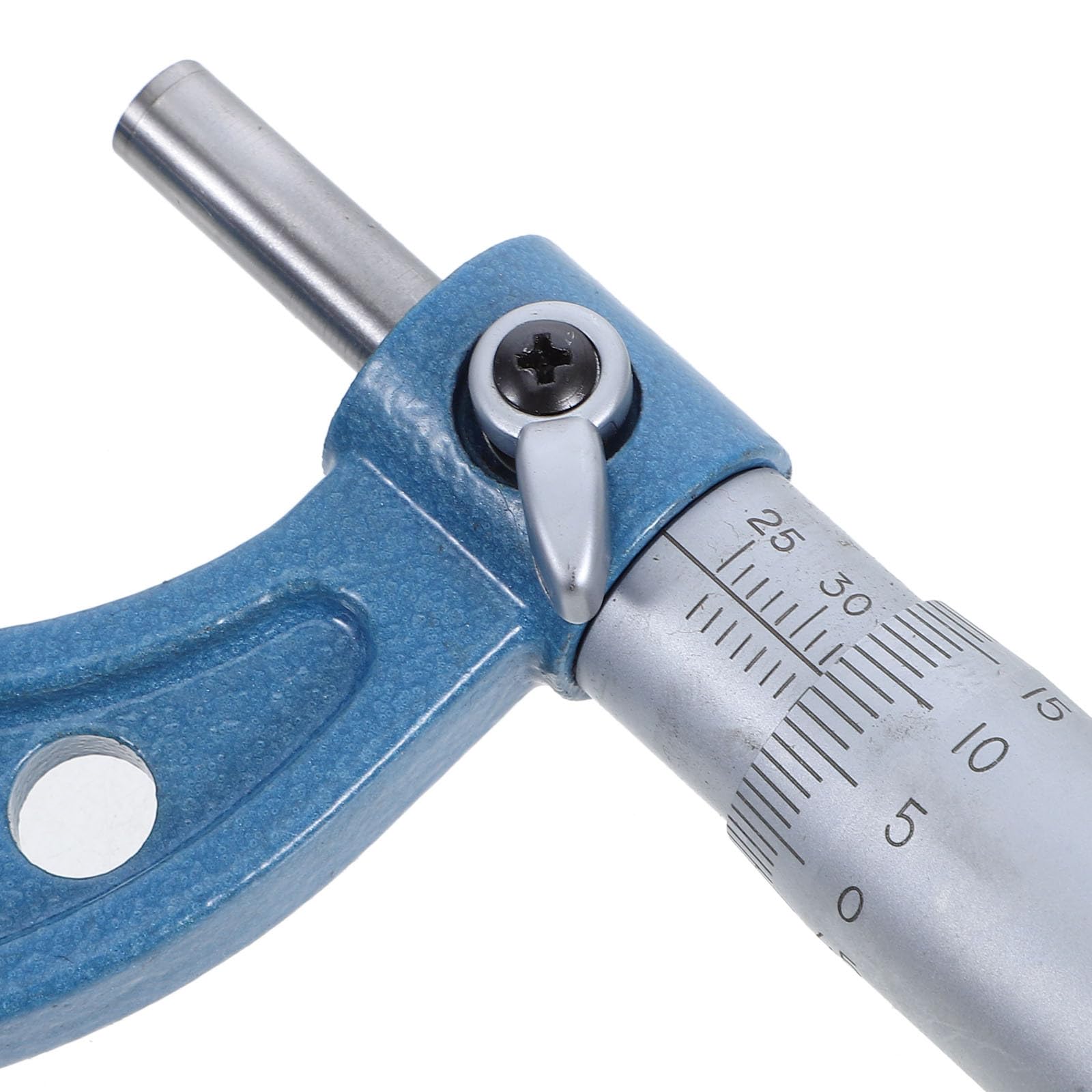 BESTOYARD Micrómetro Exterior de Acero Inoxidable 25-50 Mm Graduación de 0,01 Mm Herramienta de Medición Portátil de Alta Precisión para Inspecciones de Control de Calidad