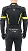 SHIMA Solid Men's Motorcycle Jacket with Protectors Airforce Back Protector Motorcycle Jacket Summer Protective Jackets Textile Jacket Waterproof Powersports Protective Gear (Men Fluo Ventilated L)