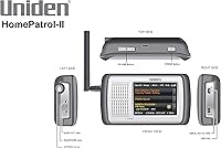 Vista 2 de Uniden HomePatrol-2 Escáner Digital de Pantalla Táctil a Color con Programación Simple, TrunkTracker V y S, A, M, E, Alerta de Emergencia/Clima