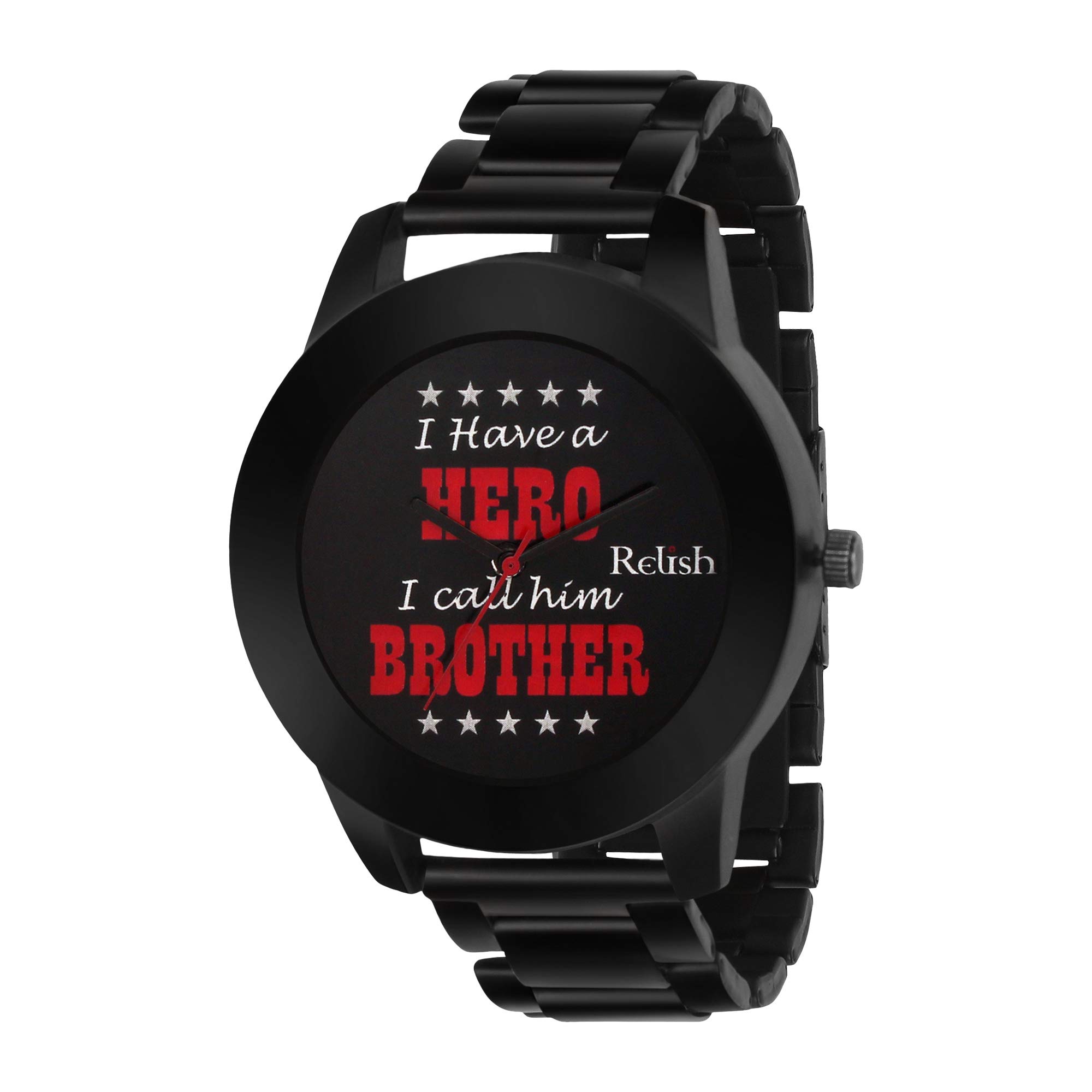Relish Analogue Mens Watch (Black Dial & Strap) (B08BWVYT72) Amazon Price History, Amazon Price Tracker
