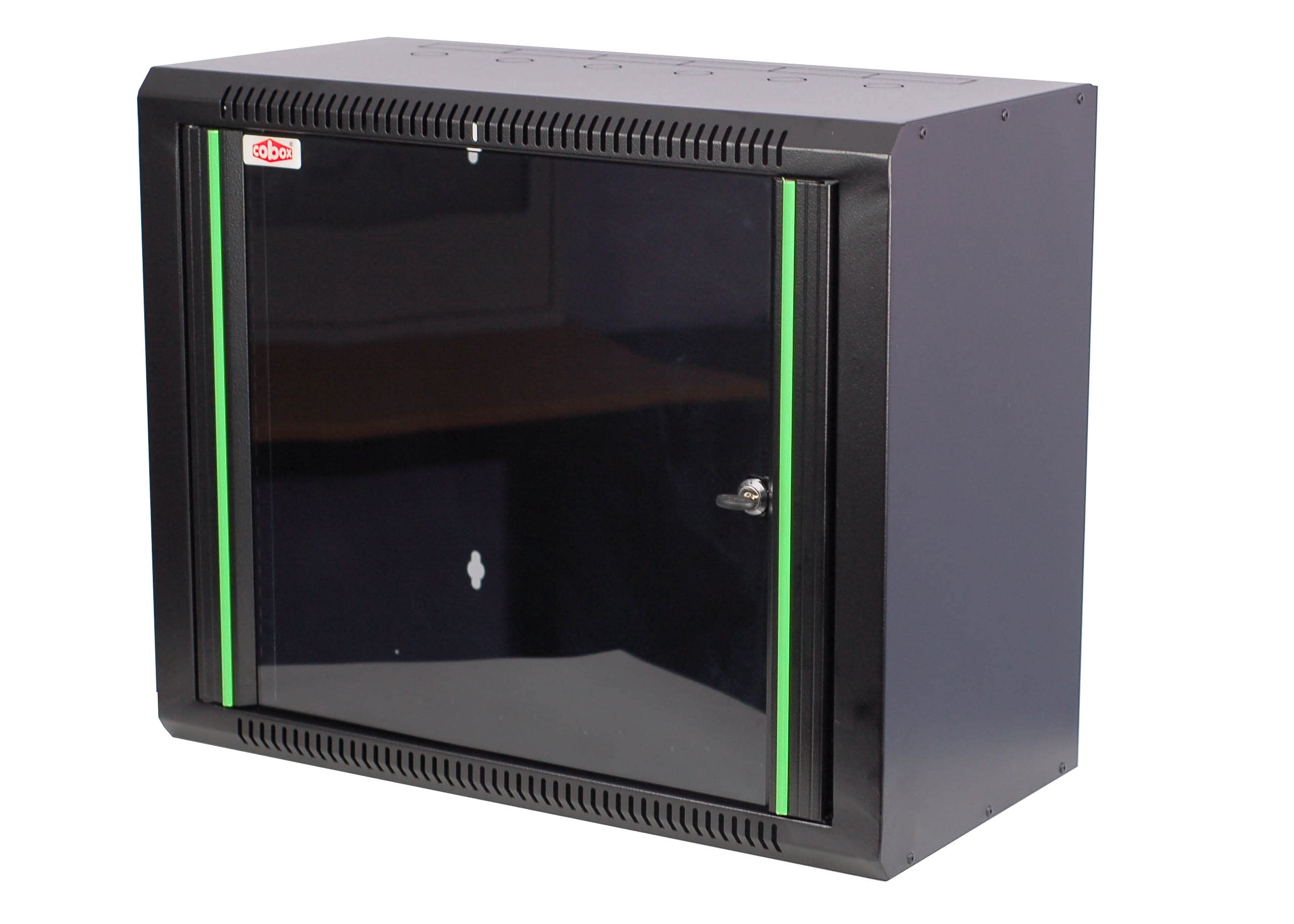 Cobox - Serveur Rack 19" Murale 12U Noir P : 300mm