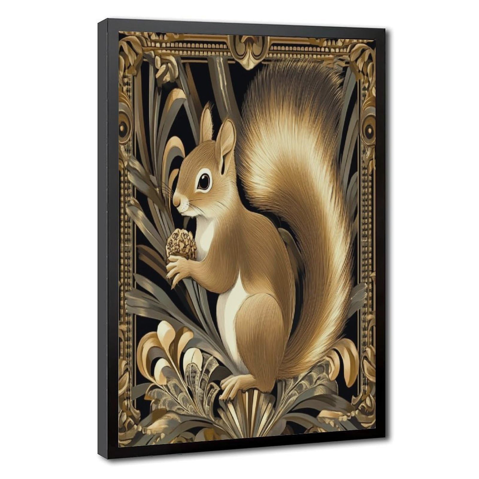 Bareronor Funny Squirrel (36) Canvas Poster Bedroom Decor Landscape Office Room Decor Gift 24" L X 36" W