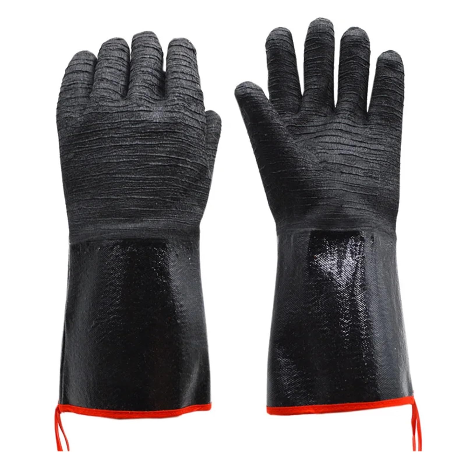 Genérico Manoplas de Horno de Neopreno, Guantes BBQ Impermeables térmicos | EK-SG02, 14 pulgadas, manoplas antideslizantes resistentes al aceite para ahumador, hornear, freír