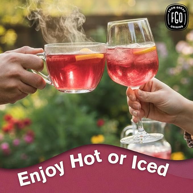 Té de Hibisco Orgánico 100 Bolsitas Sin Cafeína miniatura 8