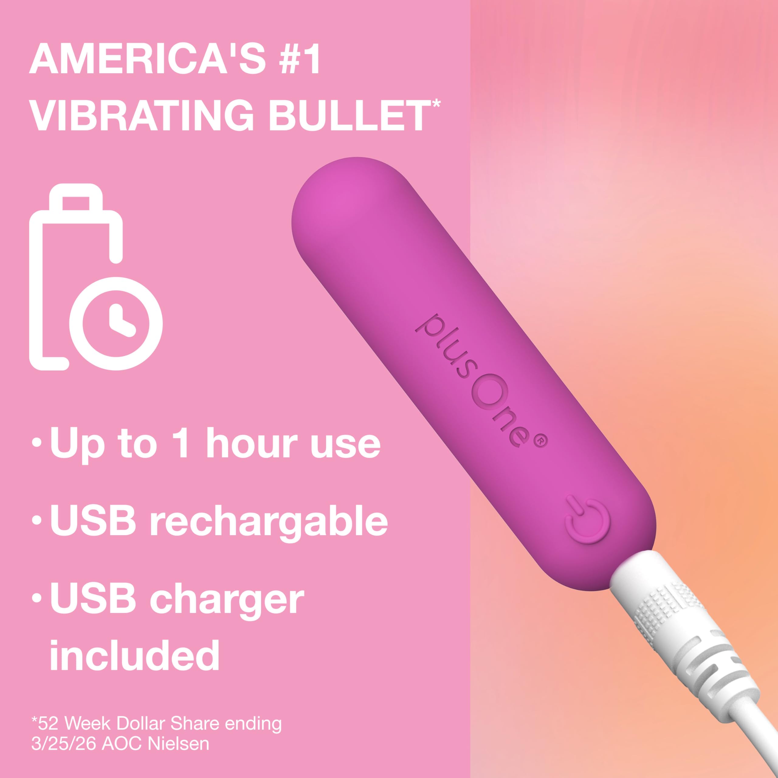 how do i charge my bullet vibrator Amazon.com: plusOne Waterproof & Rechargeable Vibrating Bullet – 10  Vibration Modes – Silky Smooth Silicone Personal Massager for Targeted  Clitoral Stimulation & Intimacy – Quiet & Travel-Friendly – Dark Pink :  Health & Household