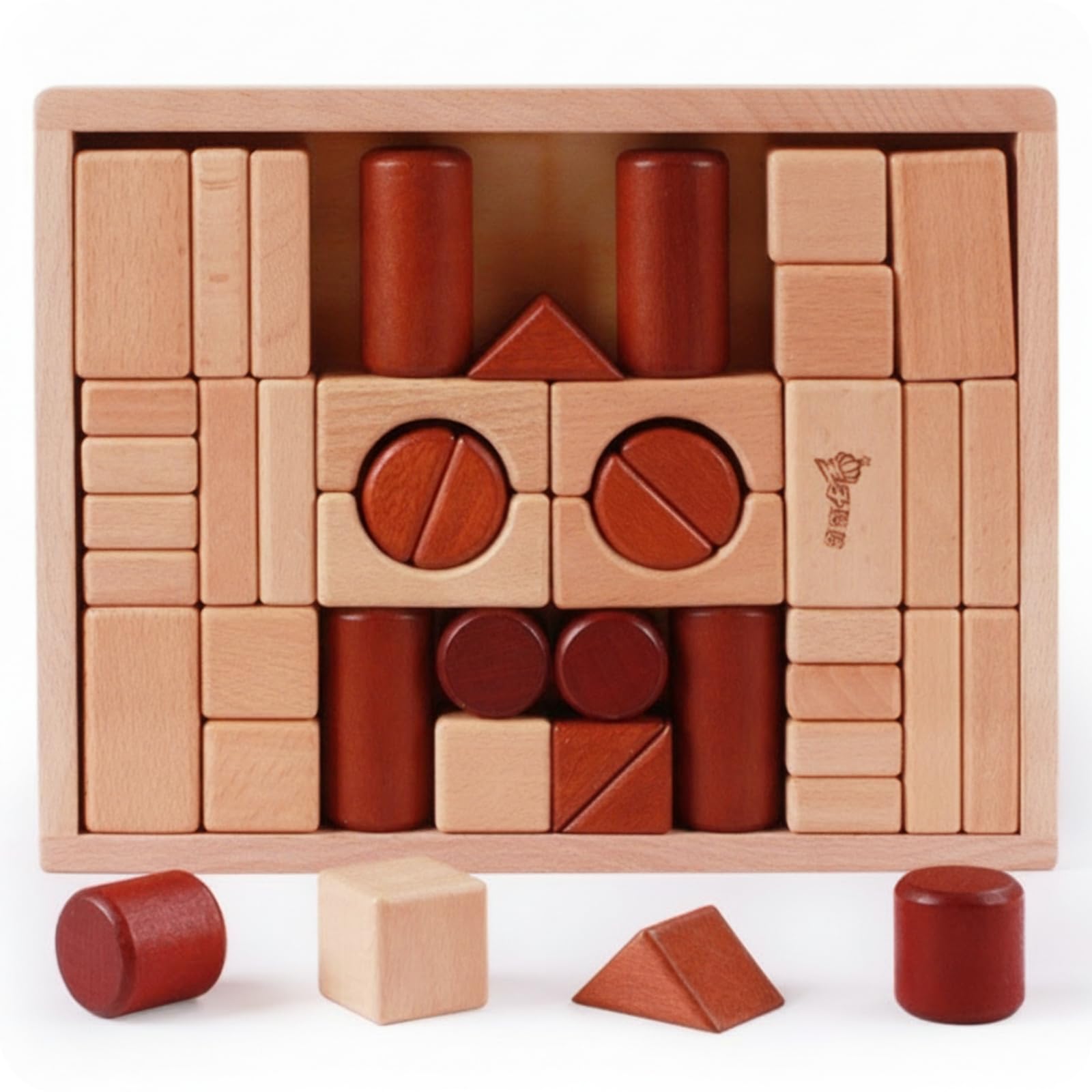 Rompecabezas Geométrico Formas Geométricas Rompecabezas Construcción Apilable Puzzle para Niños