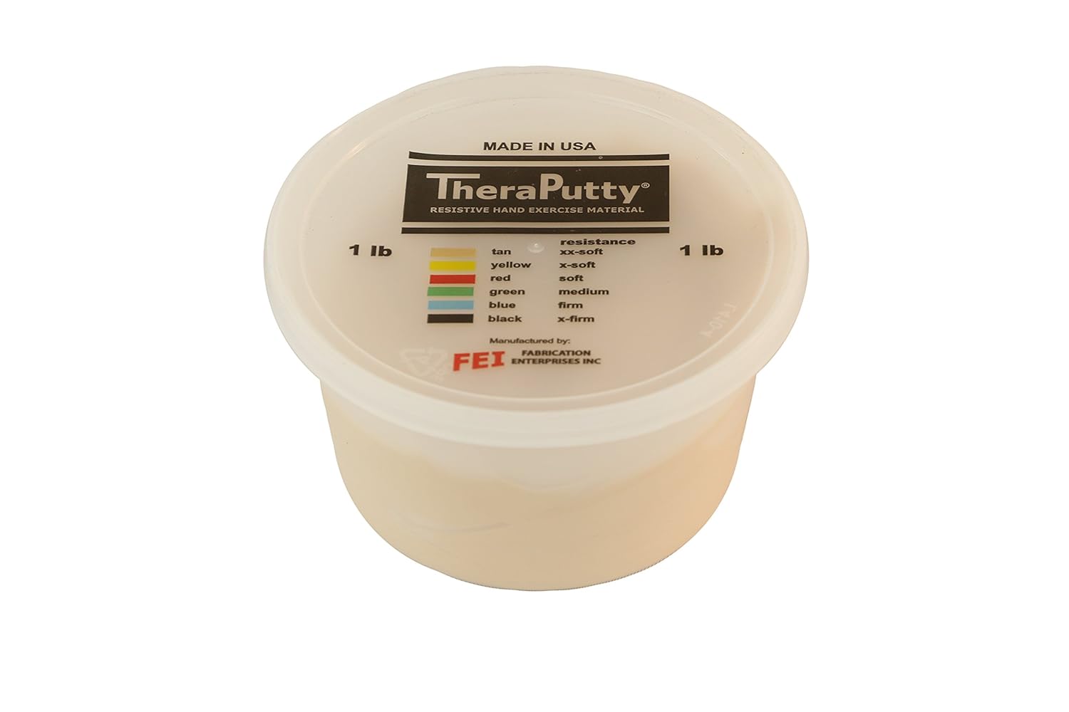 Cando - 256675 TheraPutty Plus Anti-Microbial, Red: Soft, 2 oz: Industrial & Scientific