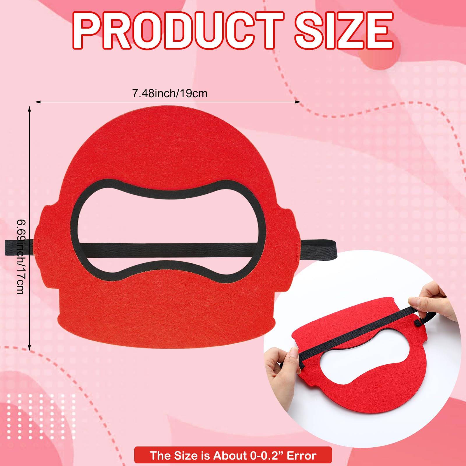 WinnerWhy 24 Pcs Gaming Masks Set Multicolor Style Space Theme for Video Game Party Supplies Gaming Party Decoration Masks Video Game Supplies